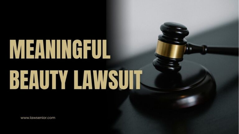 Meaningful Beauty Lawsuit