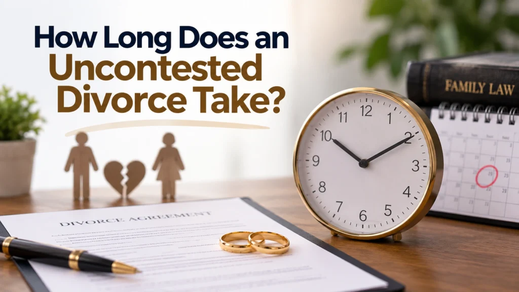 How Long Does an Uncontested Divorce Take