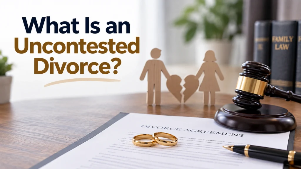 What Is an Uncontested Divorce