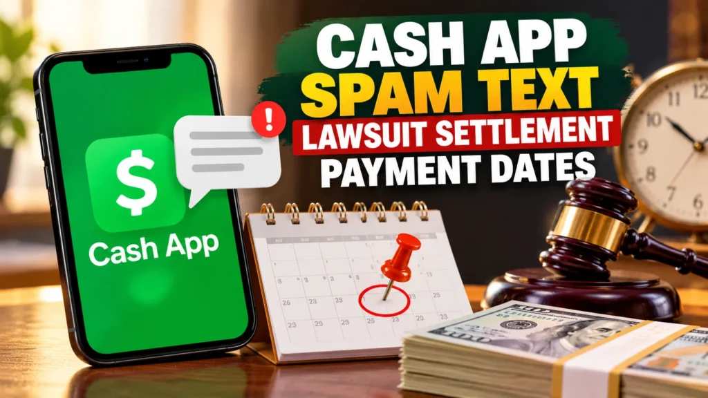 Cash App Spam Text Lawsuit Settlement Payment Dates