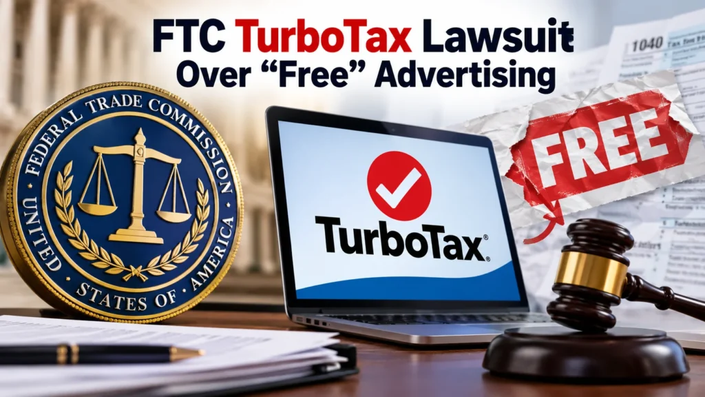 FTC TurboTax Lawsuit Over Free Advertising