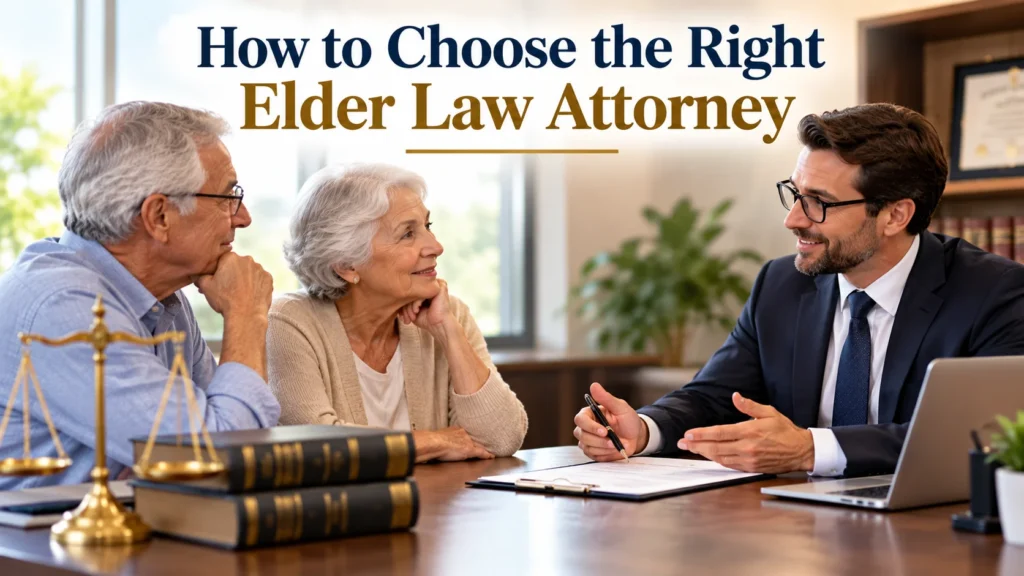 How to Choose the Right Elder Law Attorney