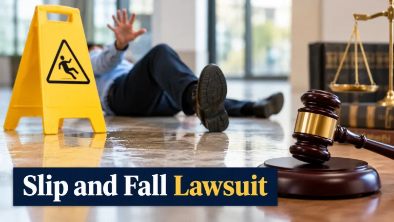 slip and fall lawsuit